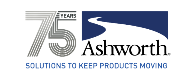 Ashworth Bros 75th Year Logo - Spiral Freezer Conveyor Belts